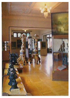 Museumsbesuch während der Klassenfahrt Museum Dr. Hostas Klatovy Tschechien